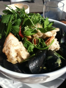 Steamed Mussels @ Five Leaves